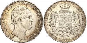 2 Thaler 联邦州 (德国) 銀 