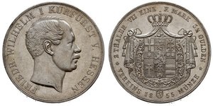 2 Thaler / 3½ Gulden Grand-duché de Hesse (1806 - 1918) Argent Frédéric-Guillaume Ier de Hesse (1802 - 1875)