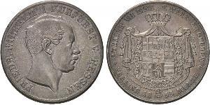 2 Thaler / 3½ Gulden Grand-duché de Hesse (1806 - 1918) Argent Frédéric-Guillaume Ier de Hesse (1802 - 1875)