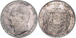 2 Thaler / 3½ Gulden Grand-duché de Hesse (1806 - 1918) Argent Louis II de Hesse