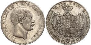 2 Thaler / 3½ Gulden Grand-duché de Hesse (1806 - 1918) Argent Frédéric-Guillaume Ier de Hesse (1802 - 1875)