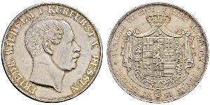 2 Thaler / 3½ Gulden Grand-duché de Hesse (1806 - 1918) Argent Frédéric-Guillaume Ier de Hesse (1802 - 1875)