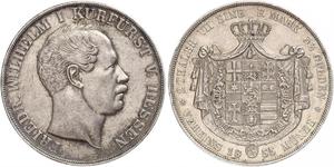 2 Thaler / 3½ Gulden 黑森-达姆施塔特 (1806 - 1918) 銀 弗里德里希·威廉 (黑森选侯) (1802 - 1875)