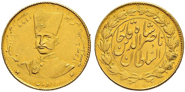 2 Toman Iran Oro 