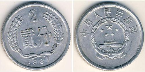 2 Yuan China Aluminium 