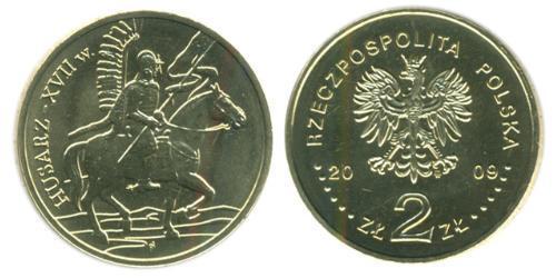 2 Zloty Third Polish Republic (1991 - ) Brass 