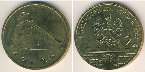 2 Zloty Third Polish Republic (1991 - ) Brass 