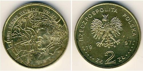 2 Zloty Third Polish Republic (1991 - ) Brass 