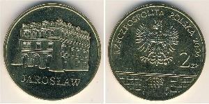 2 Zloty Third Polish Republic (1991 - ) Laiton 