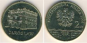 2 Zloty Third Polish Republic (1991 - ) Laiton 