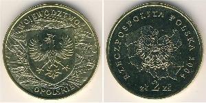 2 Zloty Third Polish Republic (1991 - ) Latón 