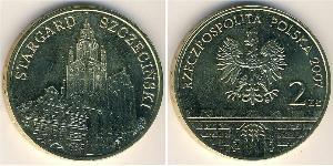 2 Zloty Third Polish Republic (1991 - ) Latón 