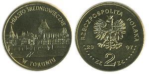 2 Zloty Third Polish Republic (1991 - ) Latón 