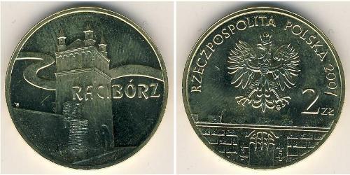 2 Zloty Third Polish Republic (1991 - ) Latón 