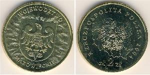 2 Zloty Third Polish Republic (1991 - ) Messing 