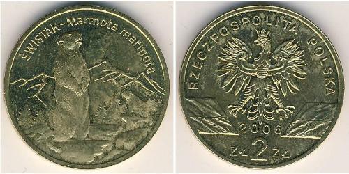 2 Zloty Third Polish Republic (1991 - ) Messing 