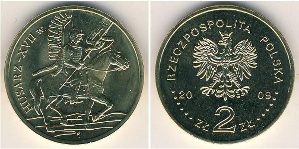 2 Zloty Third Polish Republic (1991 - ) Messing 