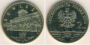 2 Zloty Third Polish Republic (1991 - ) Tin/Aluminio/Cobre/Zinc 