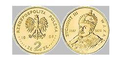 2 Zloty Third Polish Republic (1991 - ) Tin/Rame/Alluminio/Zinco 