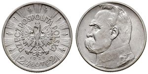 2 Zloty Deuxième République de Pologne (1918 - 1939)  