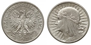 2 Zloty Deuxième République de Pologne (1918 - 1939)  