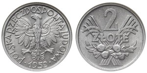 2 Zloty Polen  