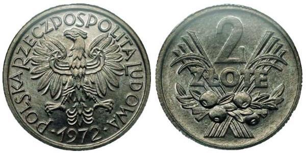 2 Zloty Polen  