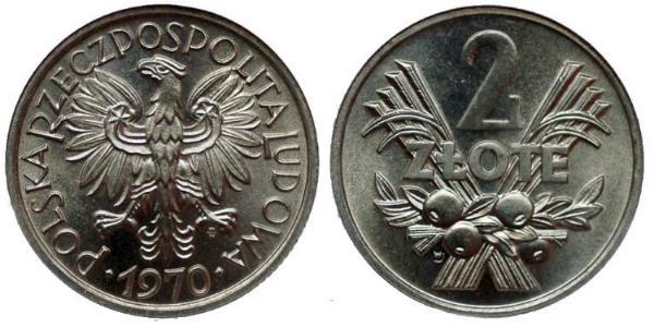 2 Zloty Polonia  