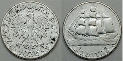 2 Zloty Segunda República Polaca (1918 - 1939)  