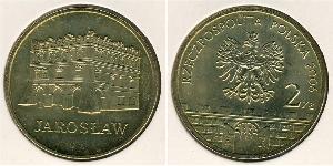 2 Zloty 波兰 黃銅 