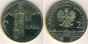 2 Zloty 波兰 黃銅 