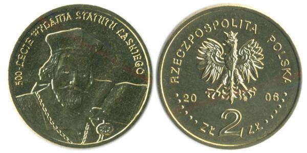 2 Zloty 波兰 黃銅 