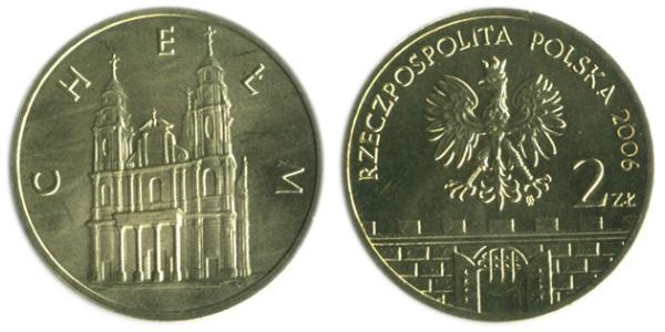 2 Zloty 波兰 黃銅 
