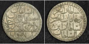 2 Zolota Empire ottoman (1299-1923) Argent Abdülhamid Ier (1774 - 1789)