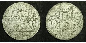 2 Zolota Empire ottoman (1299-1923) Argent Moustapha III (1757 - 1774)