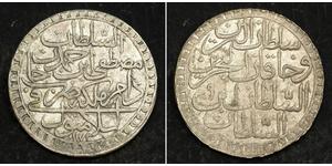 2 Zolota Empire ottoman (1299-1923) Argent Moustapha III (1757 - 1774)