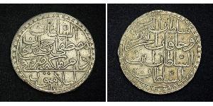 2 Zolota Empire ottoman (1299-1923) Argent Moustapha III (1757 - 1774)