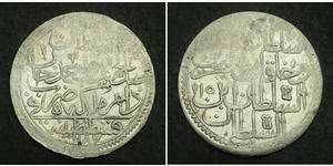 2 Zolota Empire ottoman (1299-1923) Argent Moustapha III (1757 - 1774)