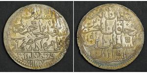 2 Zolota Empire ottoman (1299-1923) Argent Abdülhamid Ier (1774 - 1789)