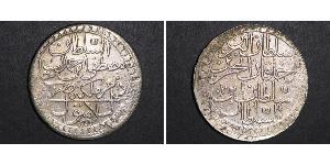 2 Zolota Impero ottomano (1299-1923) Argento Mustafa III (1757 - 1774)