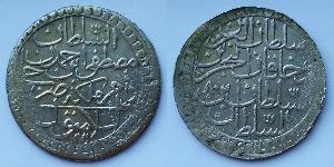 2 Zolota Ottoman Empire (1299-1923) Silver Mustafa III (1757 - 1774)