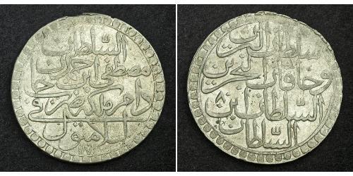 2 Zolota Ottoman Empire (1299-1923) Silver Mustafa III (1757 - 1774)