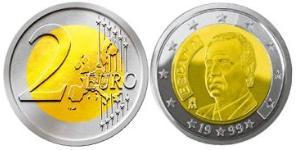 2 Євро Королівство Іспанія (1976 - ) Біметал 