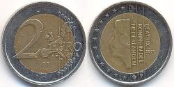 2 Євро Королівство Нідерланди (1815 - ) Біметал 