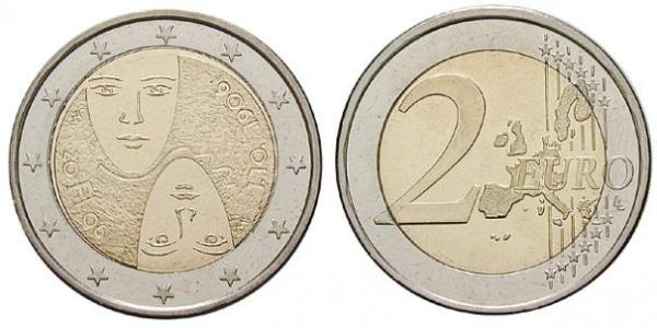 2 Євро Фінляндія (1917 - ) Біметал 