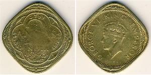 2 Анна Британська Індія (1858-1947) Нікель/Латунь 