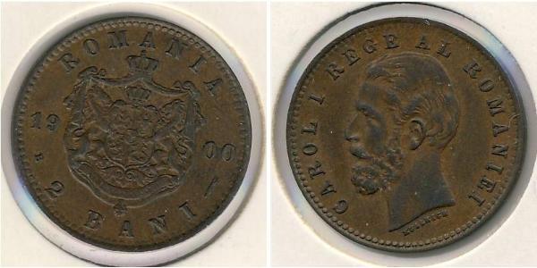 2 Бан Королівство Румунія (1881-1947) Мідь 