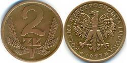 2 Грош Польская Народная Республика (1952-1990) Медь 