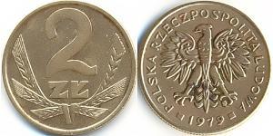 2 Грош Польская Народная Республика (1952-1990) Медь 