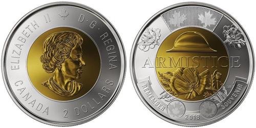 2 Долар Канада Біметал Єлизавета II (1926-2022)